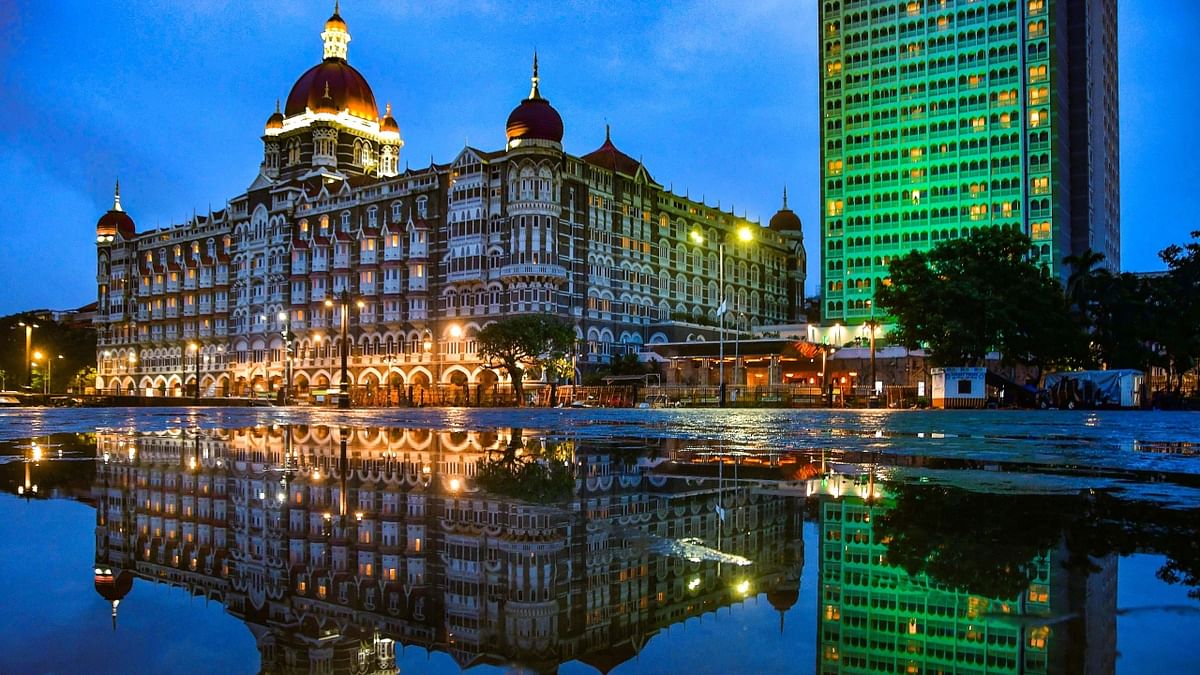His company has built some of Mumbai’s famous landmarks such as the Reserve Bank of India office, The Taj Mahal Palace and Towers, the Oberoi Hotel, and many residential properties. Credit: PTI Photo