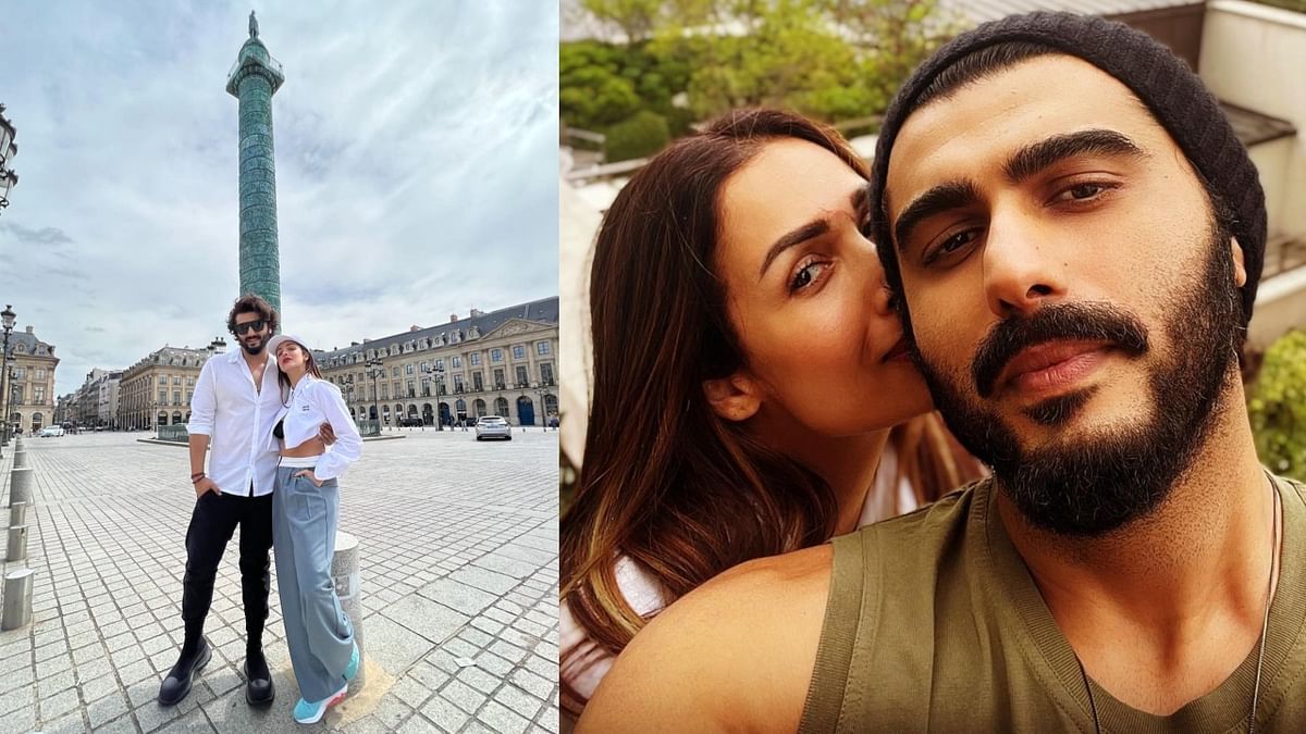Arjun Kapoor shares love-filled pics with beau Malaika from Paris