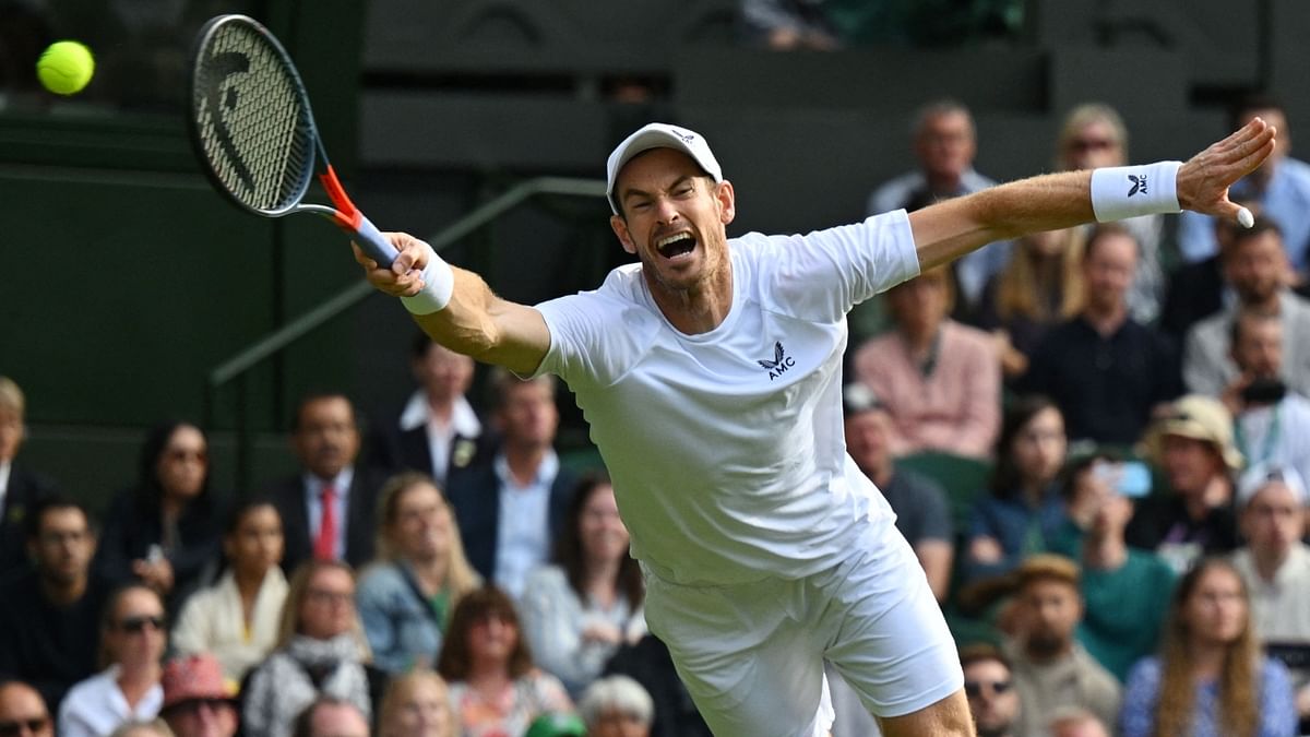 Unable to overcome big John Isner's big serves,  Murray lost 6-4, 7-6 (4), 6-7 (3), 6-4 at the All England Club, capping a disappointing afternoon and evening in the grass-court Grand Slam tournament's main stadium for the locals. Credit: AFP Photo