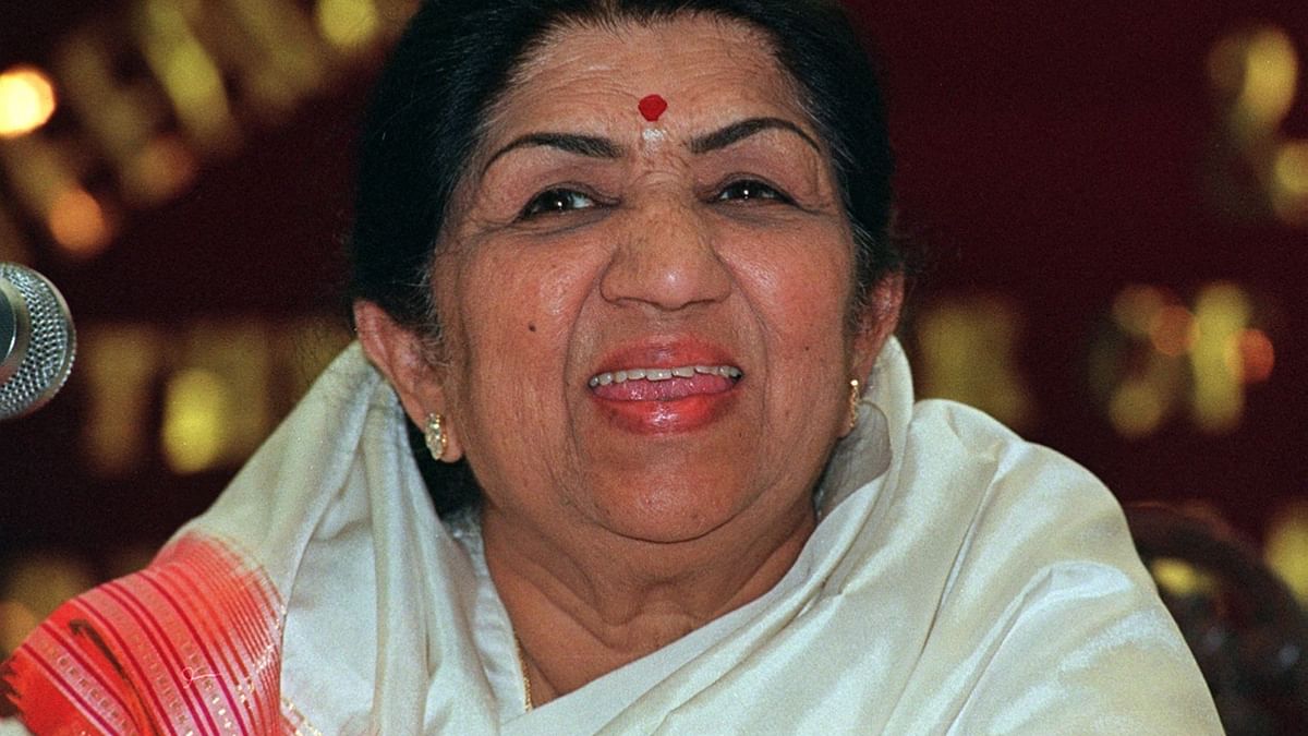 Fifth on the most searched Asian on Google was Late Indian singer Lata Mangeshkar. Credit: AFP Photo