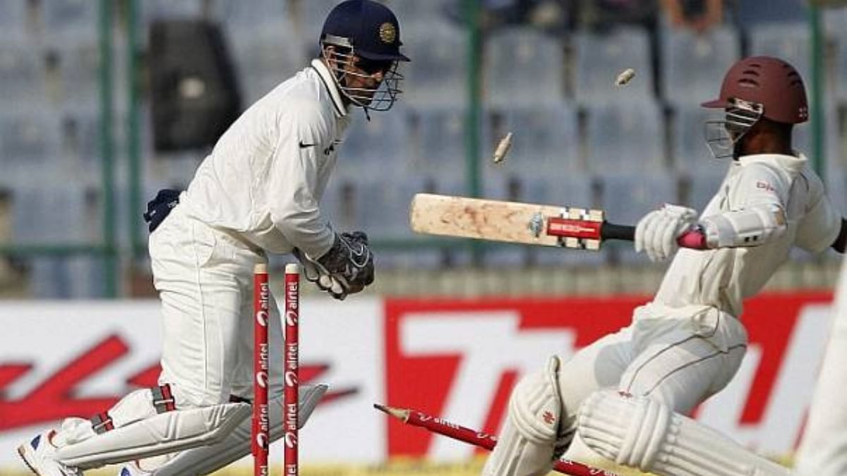 Dhoni successfully filled the Test skipper position after Anil Kumble's retirement in 2008 and led the team to new heights in Test Cricket. Credit: PTI File Photo