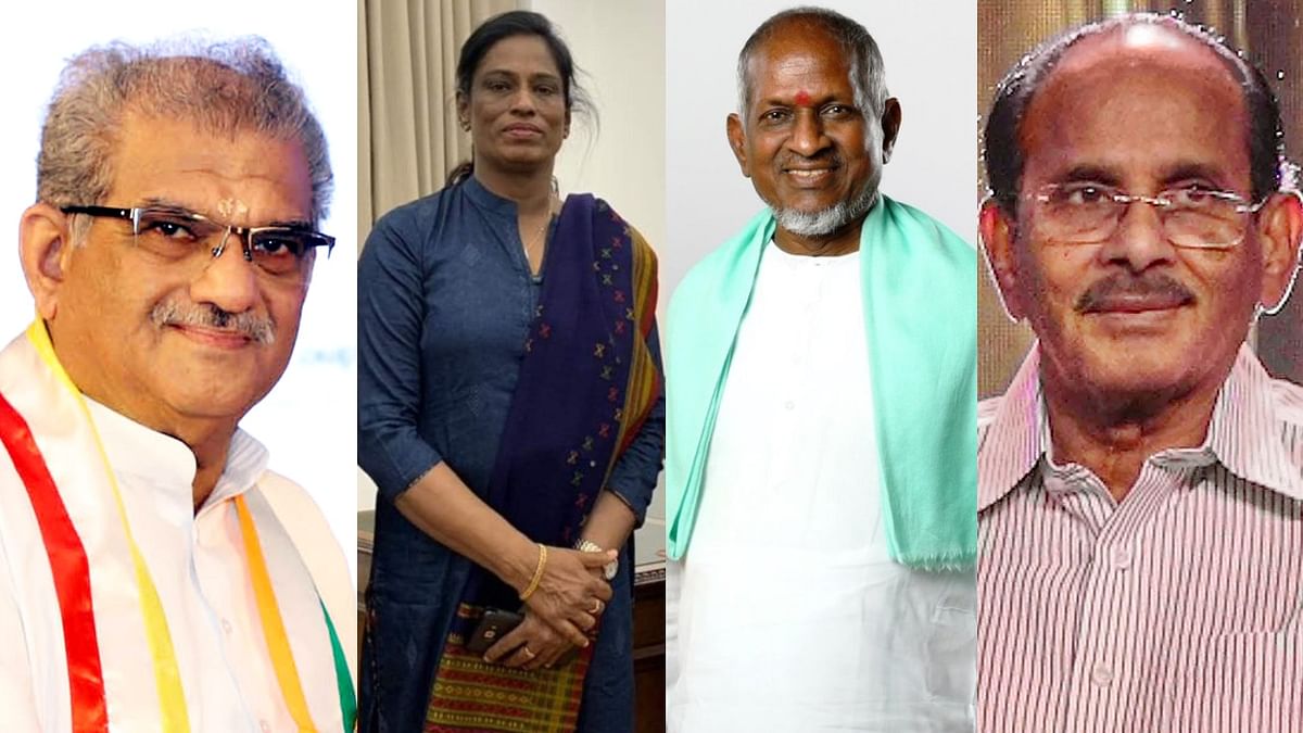 In Pics | PT Usha to Ilayaraja, South stalwarts nominated to Rajya Sabha
