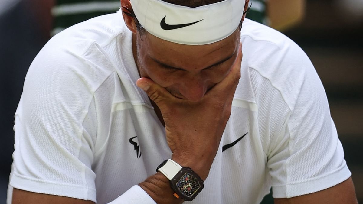 The pain grew worse, and it became clear that he had most likely torn the muscle early in his five-set win over Taylor Fritz in the quarterfinals. Credit: AFP Photo