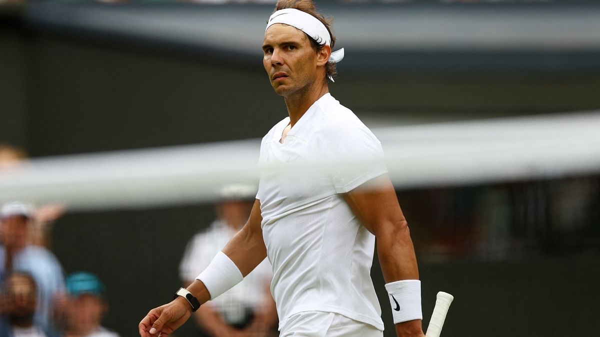 The withdrawal — the first from a Wimbledon semifinal in the modern era of tennis — was especially disappointing because Nadal’s game had been improving with each match, something he noted after his win over Fritz, despite this being his first tournament on grass in three years. Credit: Reuters Photo