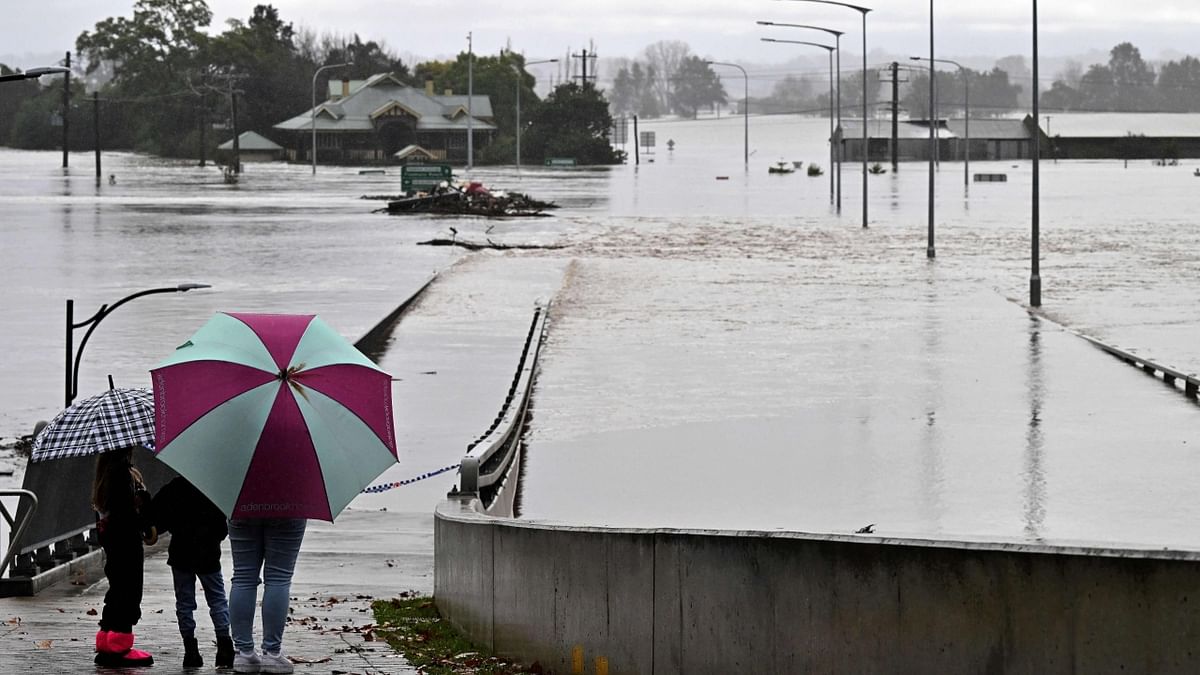 The New South Wales state government declared a disaster across 23 local government areas overnight, activating federal government financial assistance for flood victims. Credit: AFP Photo