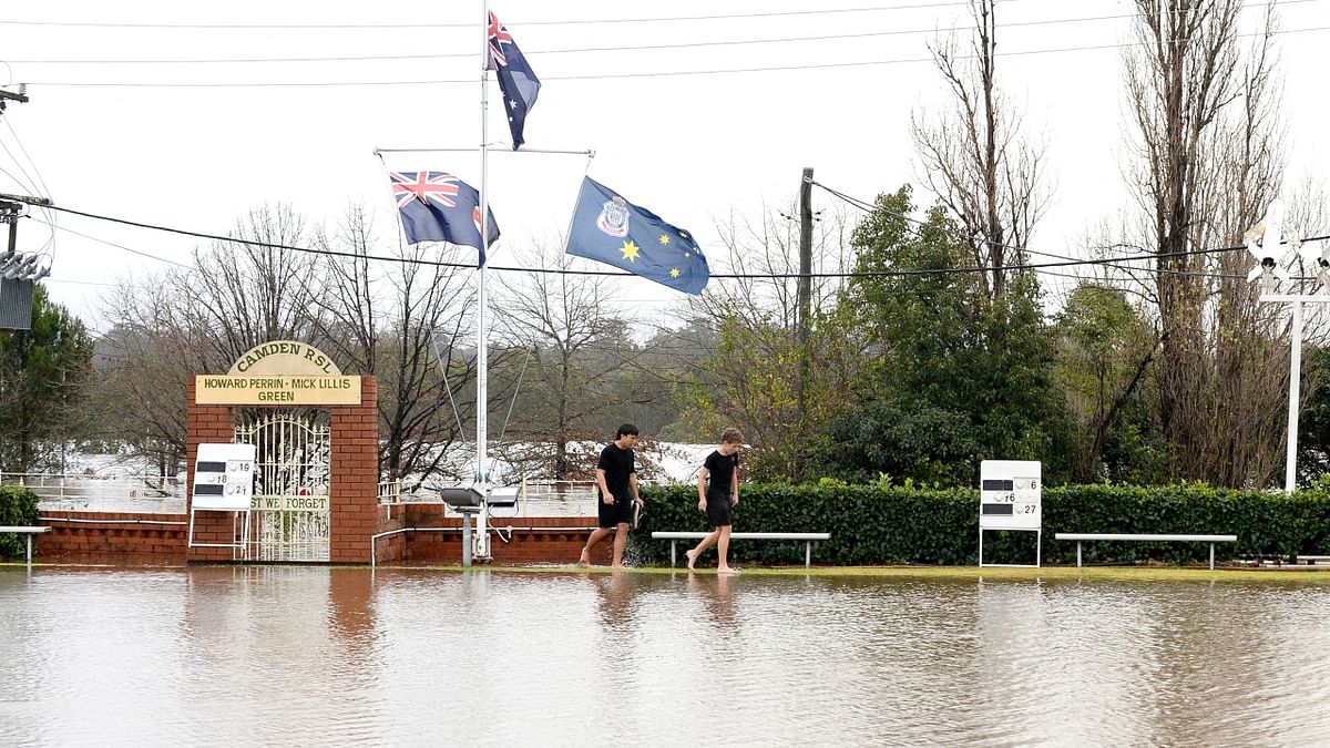 Parts of southern Sydney had been lashed by more than 20 centimetres (nearly 8 inches) of rain in 24 hours, more than 17 per cent of the city's annual average, Bureau of Meteorology meteorologist Jonathan How said. Credit: Reuters Photo