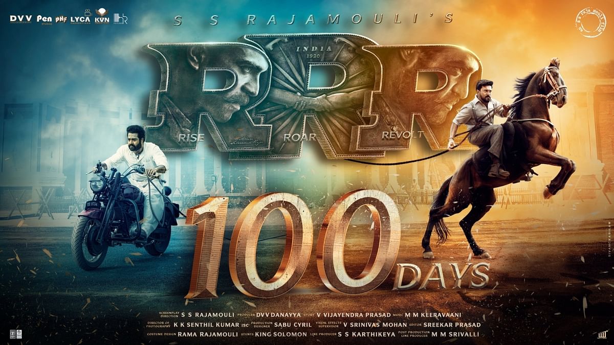 Fifth on the list was SS Rajamouli's magnum opus 'RRR' with an 8.0 on IMDb. Credit: Special Arrangement