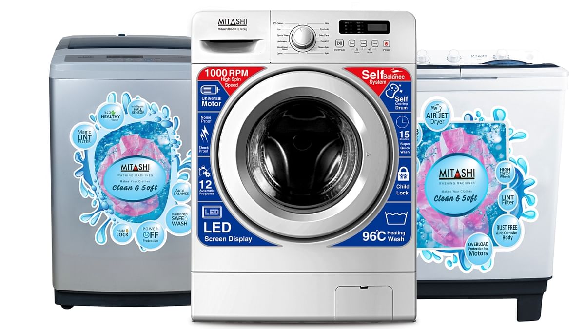 Washing machines: Front-loading washing machines allegedly consume 70% less water than top-loading washing machines of the same size. That's because they can wash clothes by picking them up and repeatedly dropping them into the wash water, as opposed to top loaders, which wash clothes by letting them float around in water. Credit: DH Pool Photo