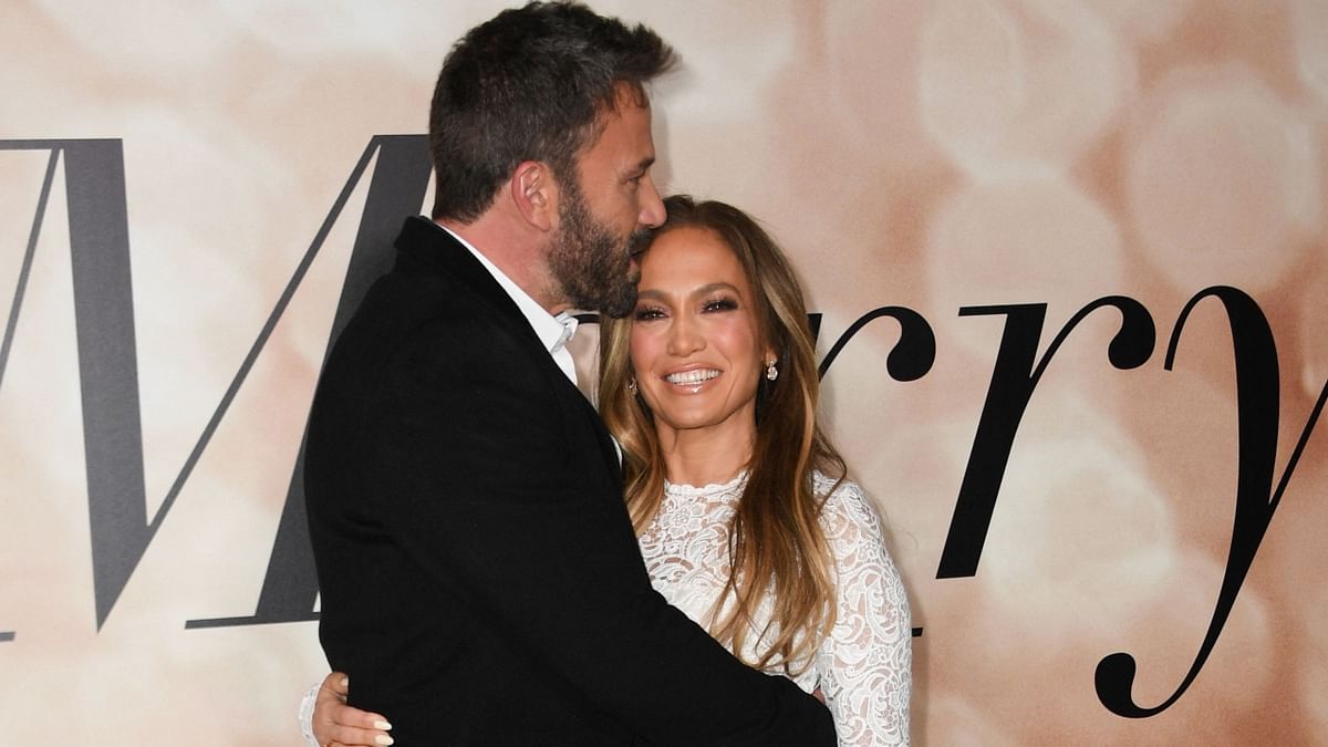 Lopez and Affleck announced their engagement on April 8, 2022, in JLo's newsletter ‘On the JLo’. Credit: AFP Photo