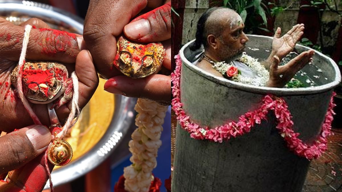 In Pics | Unusual Indian practices to appease the rain god