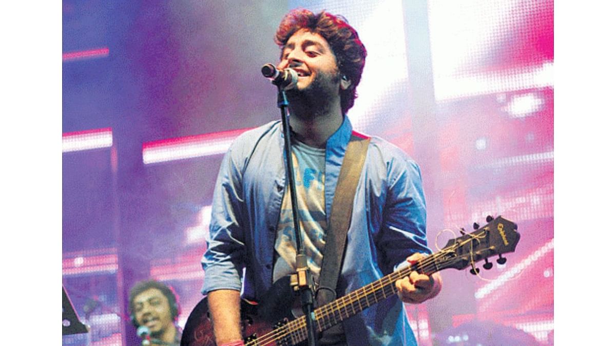 Arijit Singh - Singer Arijit Singh received a death threat from underworld don Ravi Pujari and asked him for a ransom of a whopping Rs 5 crore in 2015. Credit: DH Photo