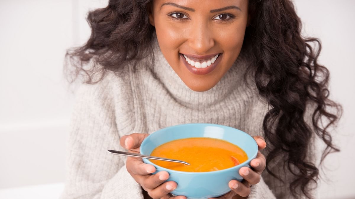 Turmeric Soup: Used in India for thousands of years as a spice and medicinal herb, turmeric has multiple proven health benefits. It is antioxidant and anti-inflammatory. With the addition of garlic, onions, and ginger, this antimicrobial recipe is a must-have soup during monsoons and winters or simply because you are feeling under the weather. Credit: Getty Images