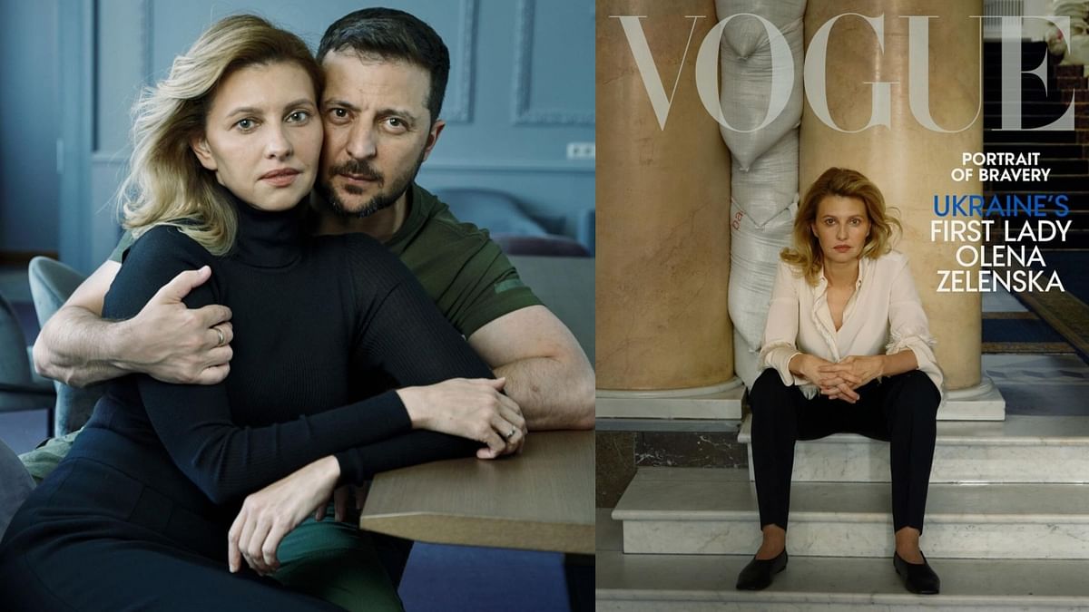 Zelenskyy, his wife shoot for Vogue magazine amid war; pics go viral