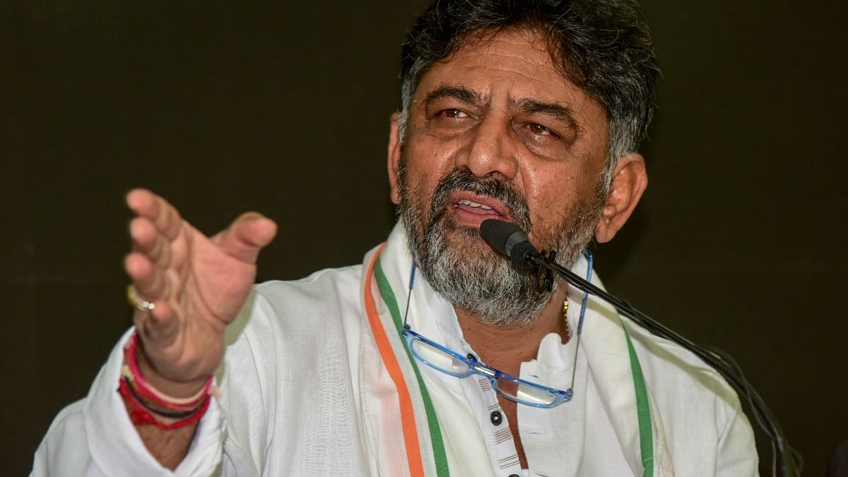The Enforcement Directorate (ED) arrested senior Karnataka Congress leader DK Shivakumar on September 3, 2019 for allegedly laundering money and for suspected transactions done abroad through shell companies. Credit. DH Photo/BH Shivakumar