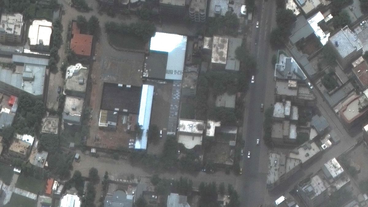 Zawahiri's alleged hideout photos have been circulating on social media since July 31. Credit: AFP Photo / Satellite image ©2022 Maxar Technologies