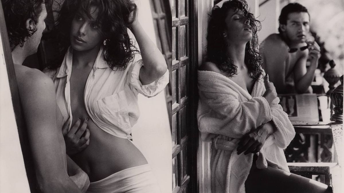 Actor Pooja Bedi was well ahead of the time and was one of the stars who are considered a sex symbol in showbiz. While many stars hesitate to be in a condom commercial even today, Pooja shot for a commercial nearly three decades back in 1991 with Marc Robinson. Credit: Instagram/poojabediofficial