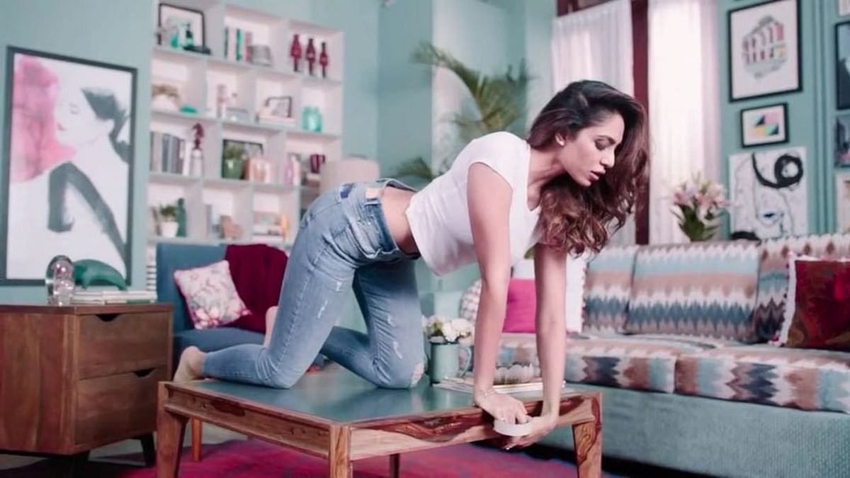 'Major' actor Sobhita Dhulipala was seen endorsing a condom brand alongside Bollywood superstar Ranveer Singh. The advert got mixed reactions from the audience. Credit: Instagram/sobhitad