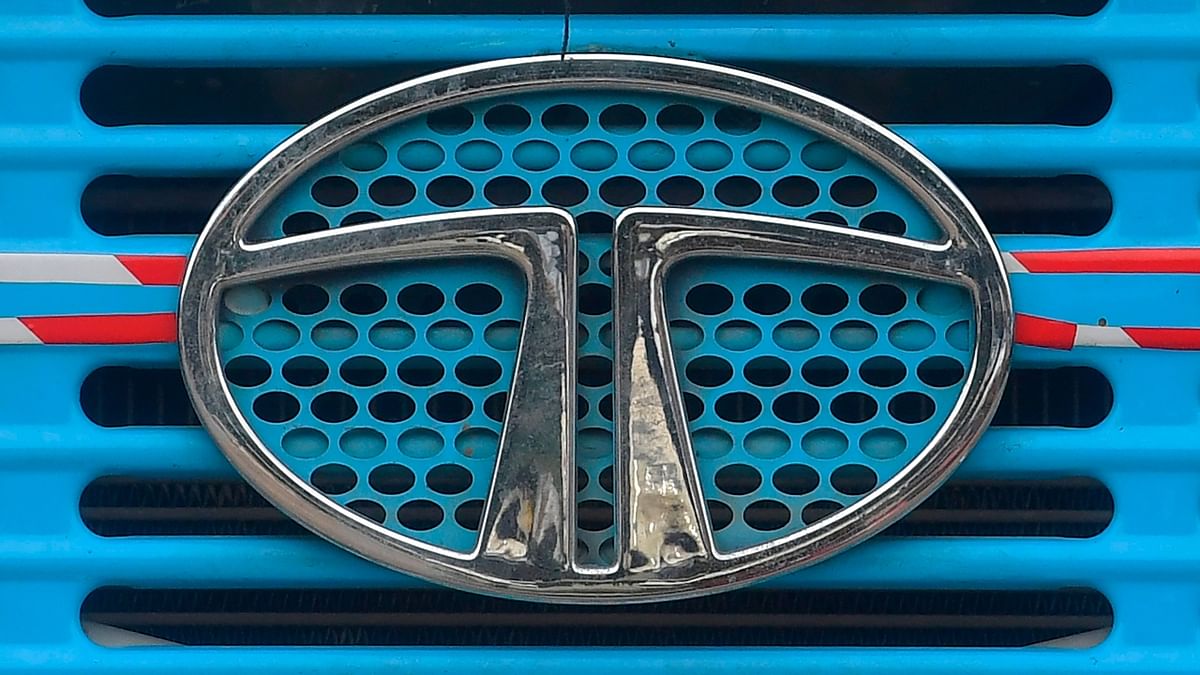 Indian multinational automotive manufacturing company, Tata Motors, was at 370th position on the list. Credit: AFP Photo