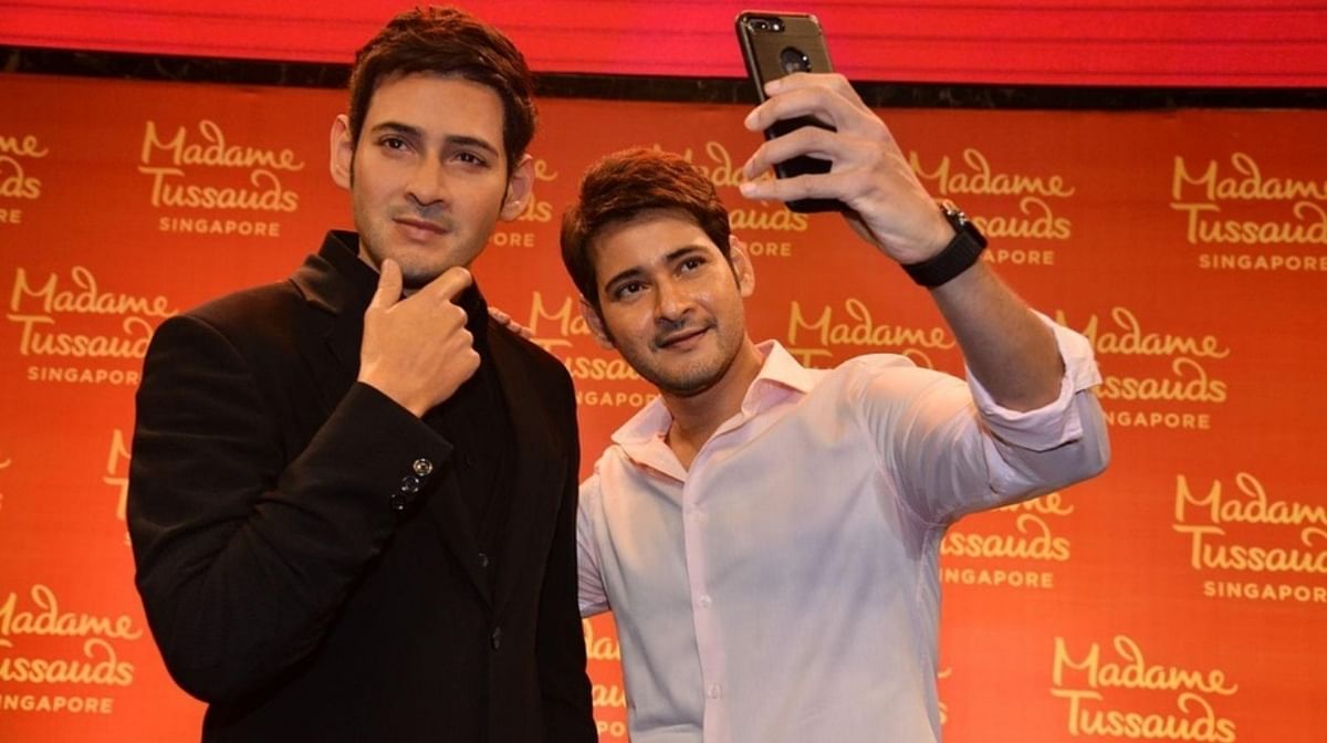 Mahesh Babu is the second Tollywood star to get a wax statue carved by Madame Tussauds Singapore. Credit: Instagram/urstrulymahesh