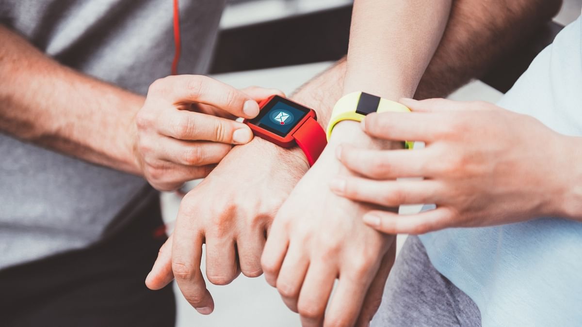 Fitness Wearable: If your sibling is a fitness enthusiast, you cannot go wrong with gifting them a fitness wearable. Even if they aren't into fitness, gifting these will help them check on their body vitals and help them in building healthy habits. Credit: Getty Images