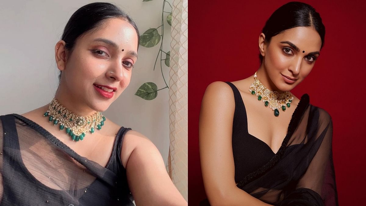 A doctor and influencer named Dr Aishwarya Singh Dhargotra has been winning new fans on Instagram simply by cloning Bollywood actress Kiara Advani. Aishwarya’s resemblance to Kiara had fans doing a double-take and netizens are smitten by her sharp resemblance. Credit: Special Arrangement