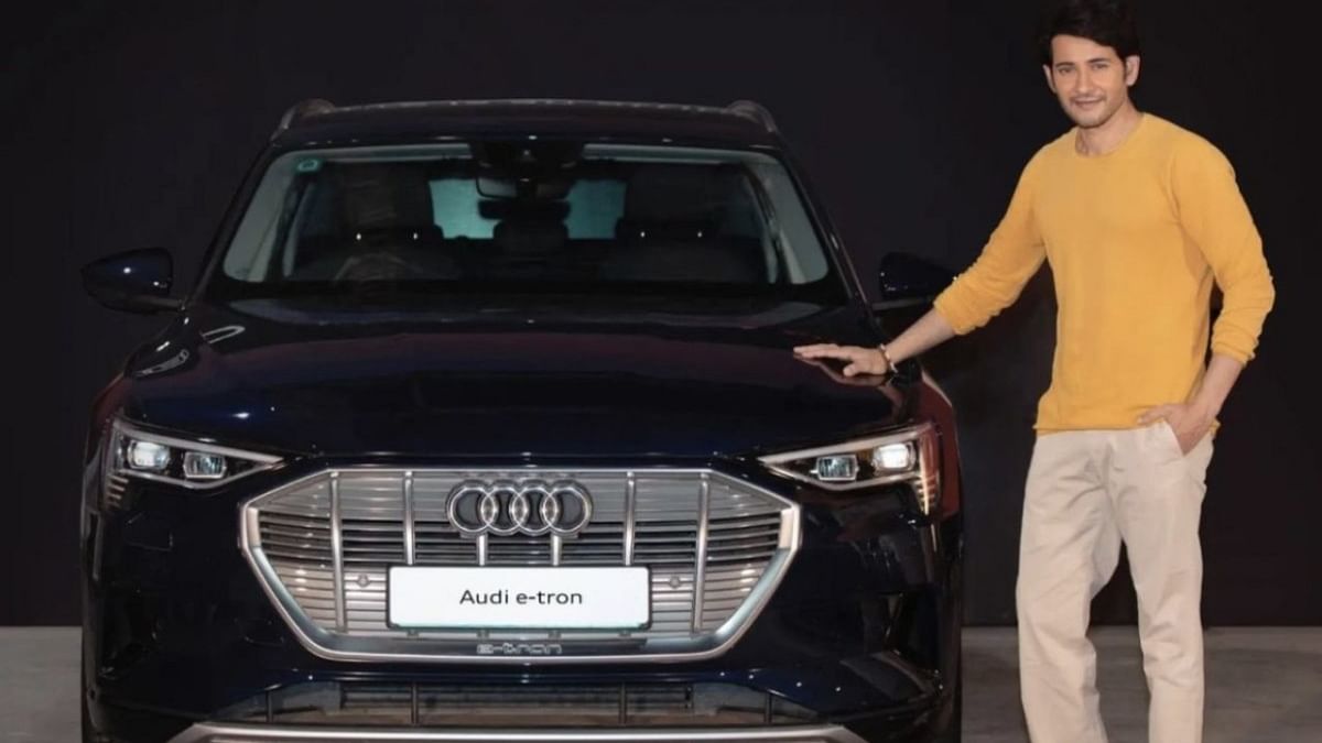 Mahesh Babu made a super-expensive addition to his fleet of cars. The actor bought an Audi e-tron electric car worth Rs 1.19 crore, which is one of the most luxurious cars in his expensive collection. Credit: Special Arrangement