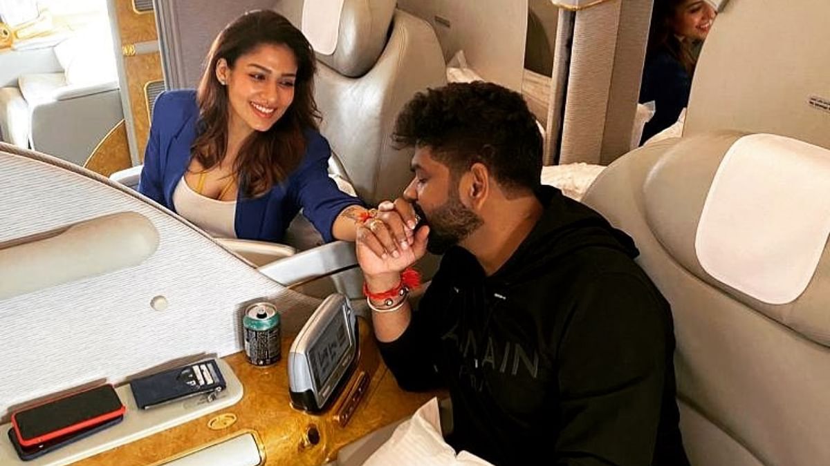 Vignesh posted this love-filled picture with Nayanthara and wrote,