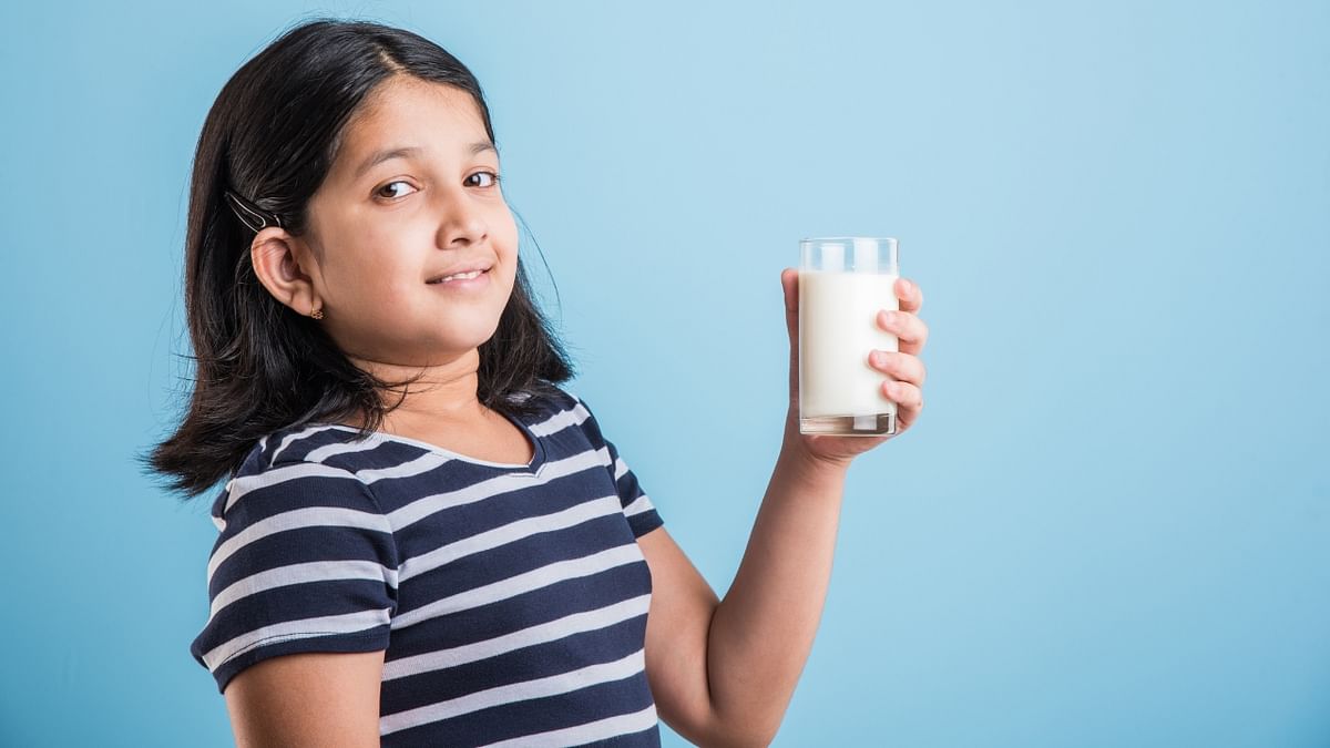 Milk acts as a great energy booster, when you’re feeling low and struggling to get through the day just have an ice-cold glass of milk and will feel re-energized in no time. Credit: Getty Images