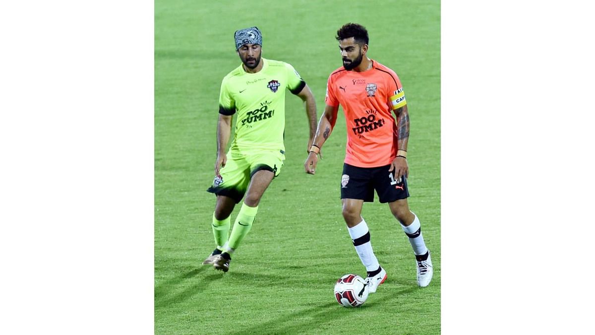 Ranbir Kapoor | Ranbir’s love for football has been spoken about at length, not just by his fans but also by himself. The actor has played many friendly matches for All Stars Football Club. He has been an avid fan of the sport since his childhood and was also a part of the school football team. Credit: PTI Photo