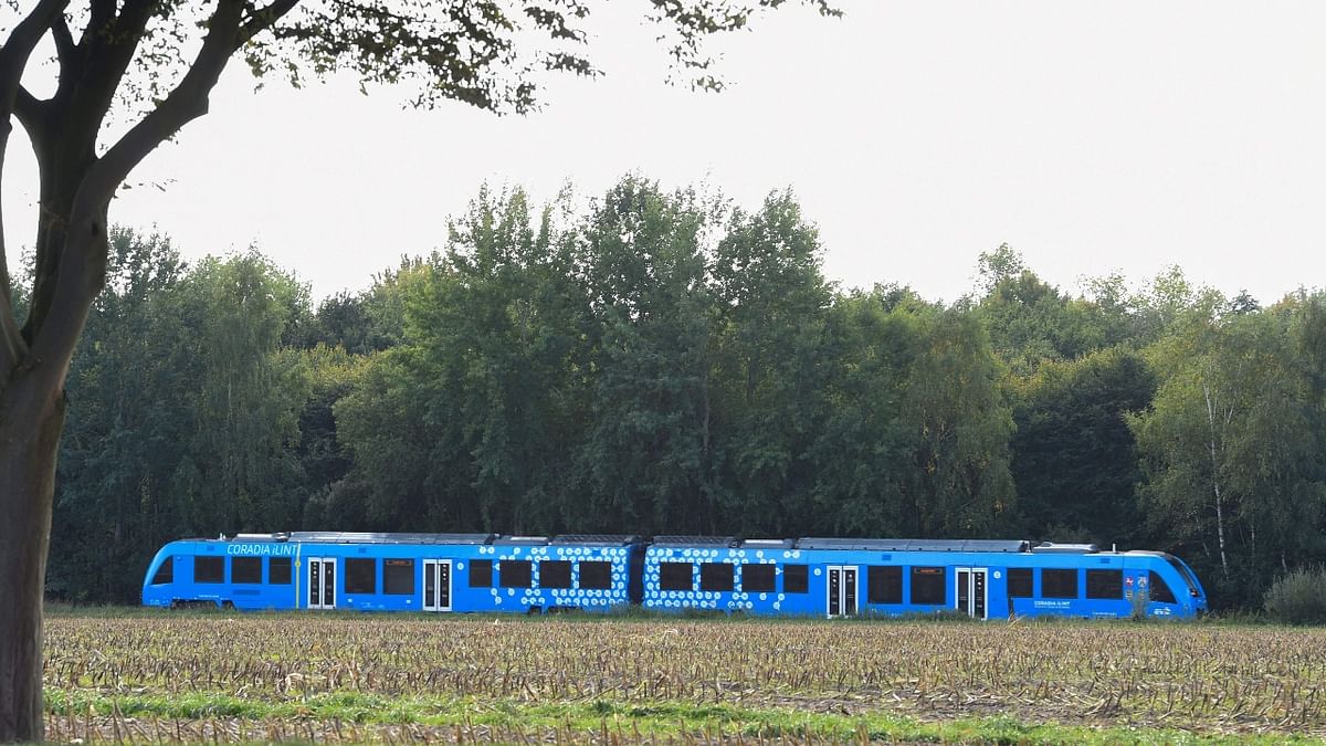 Germany flags off world’s first hydrogen-powered train; see pics