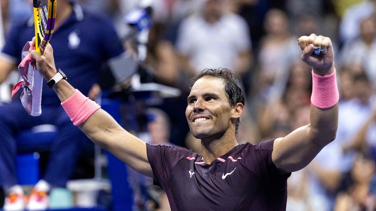 With 22 Grand Slam singles titles, Spanish sensation Rafael Nadal holds the record of maximum Grand Slam singles titles, more than any other male player in tennis history. Credit: AFP Photo
