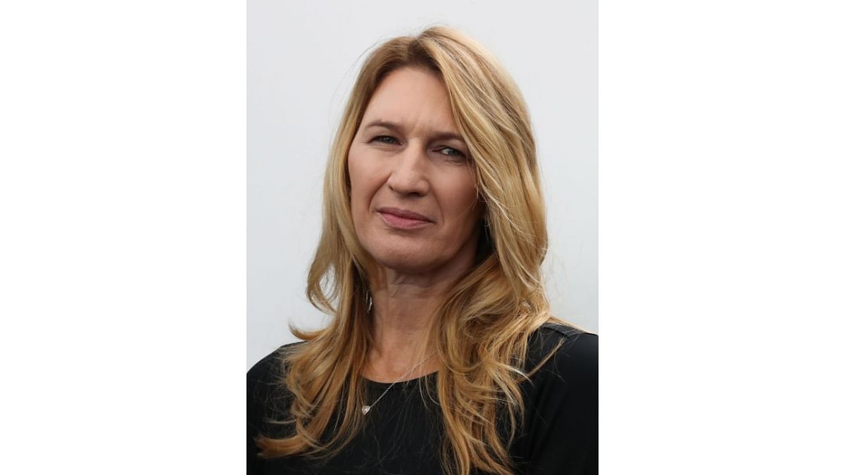 German tennis player, Steffi Graf, dominated women's tennis in the late 1980s and '90s and has won 22 Grand Slam singles titles making her one of the greatest professional tennis players of all time. Credit: AFP Photo