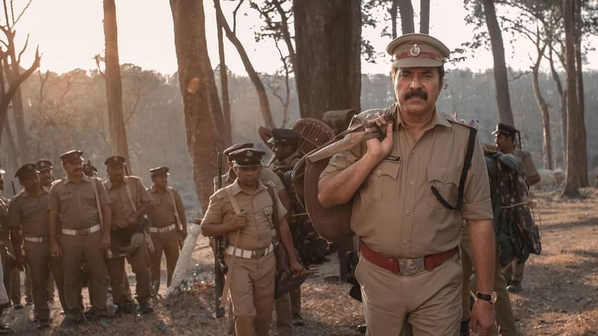 'Unda': Malayalam cinema’s most accomplished Mammootty played the weak-kneed cop from Kerala to reach the Naxalite-prone areas in Chhattisgarh on election duty in 'Unda' (2019). Credit: Instagram/@mammootty