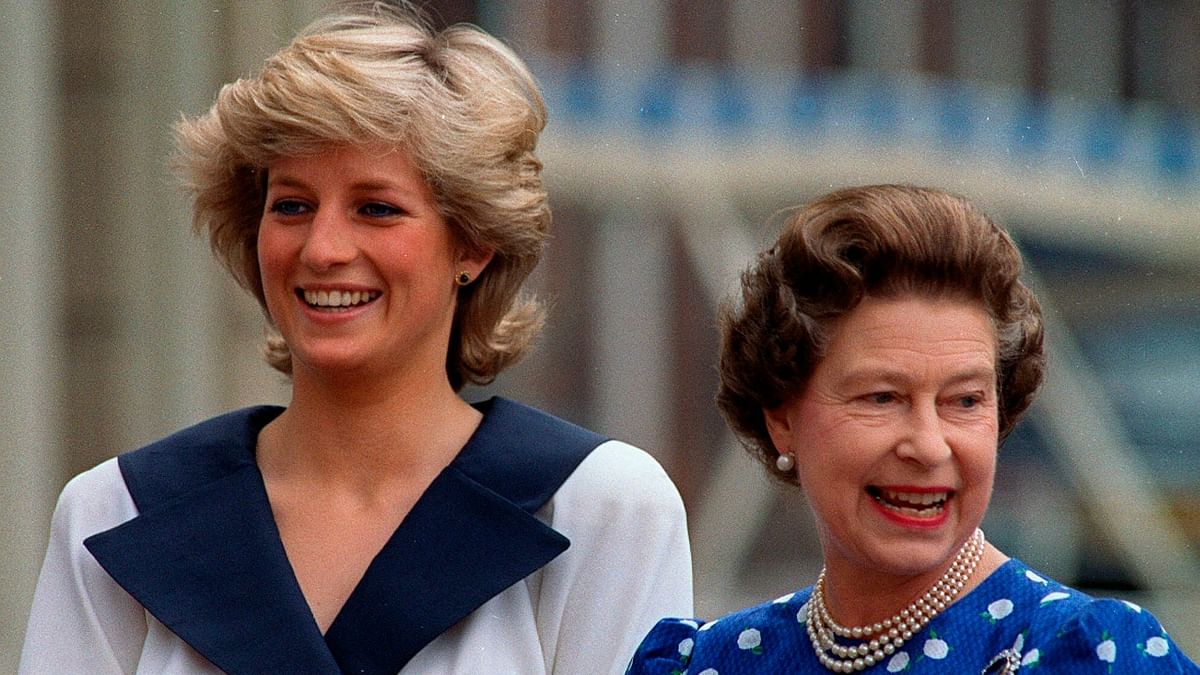 Queen Elizabeth made an unprecedented television broadcast in tribute to  Princess Diana who died in a car crash in Paris on August 31, 1997. Credit: AP Photo