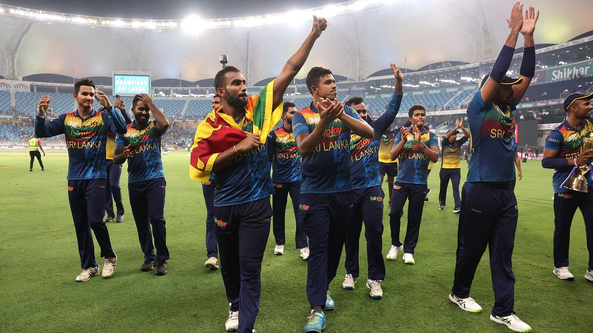 Sri Lanka, who had to abandon plans to host the competition due to political unrest, bounced back from an embarrassing opening defeat by Afghanistan to be the champions of the tournament. Credit: Reuters Photo