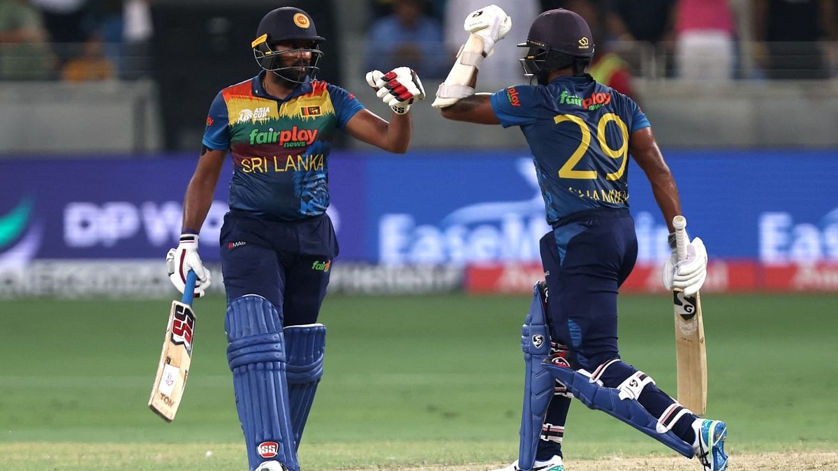 Rajapaksa and Hasaranga rebuilt the innings and regularly found the boundary to up the scoring rate. Credit: Reuters Photo