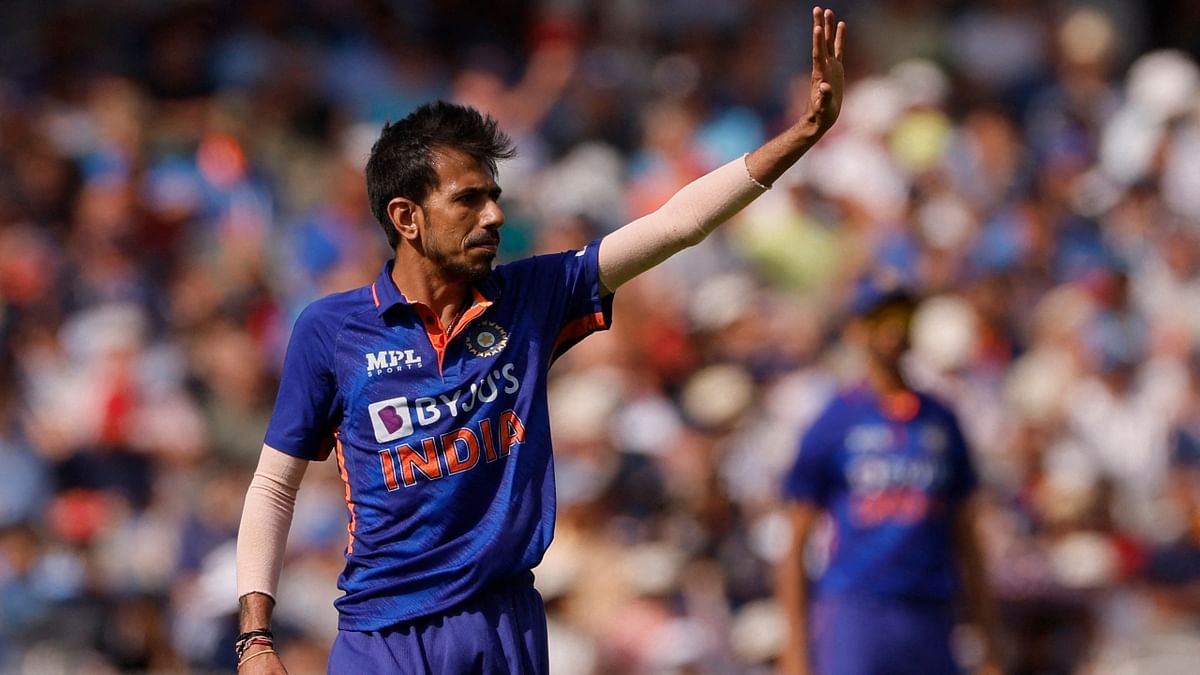 Leg-spinner Yuzvendra Chahal, who wasn't selected for last year's T20 World Cup, features in the squad. Credit: Reuters Photo