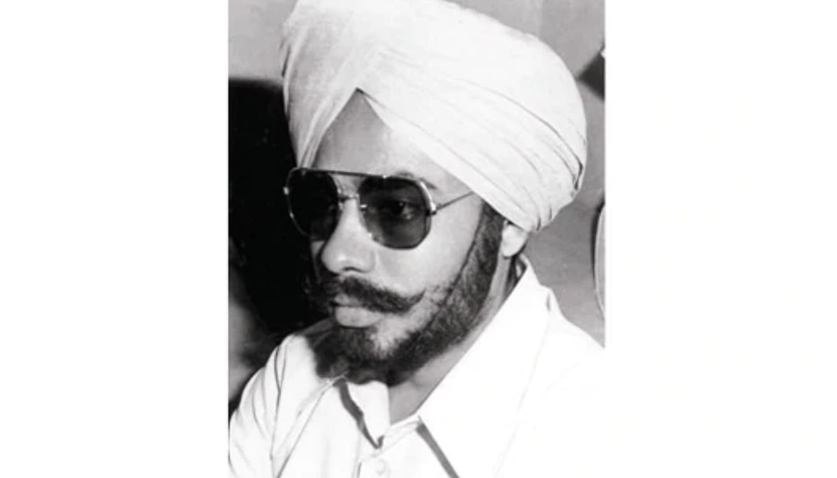 Narendra Modi disguised as a Sikh. While a huge number of leaders were put in jail during the Emergency in June 1975, he changed his appearance and hid and moved around freely. Credit: NaMo App