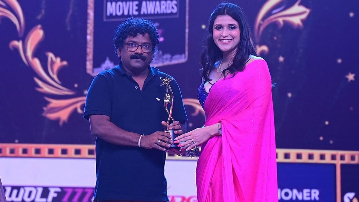 Best Lyric Writer (Telugu) - Chandrabose for Srivalli from 'Pushpa: The Rise'. Credit: SIIMA