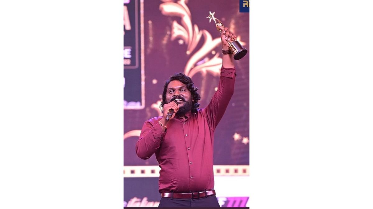 Best Actor in a Supporting Role (Telugu) - Jagadeesh Prathap Bandari for 'Pushpa: The Rise'. Credit: Special Arrangement
