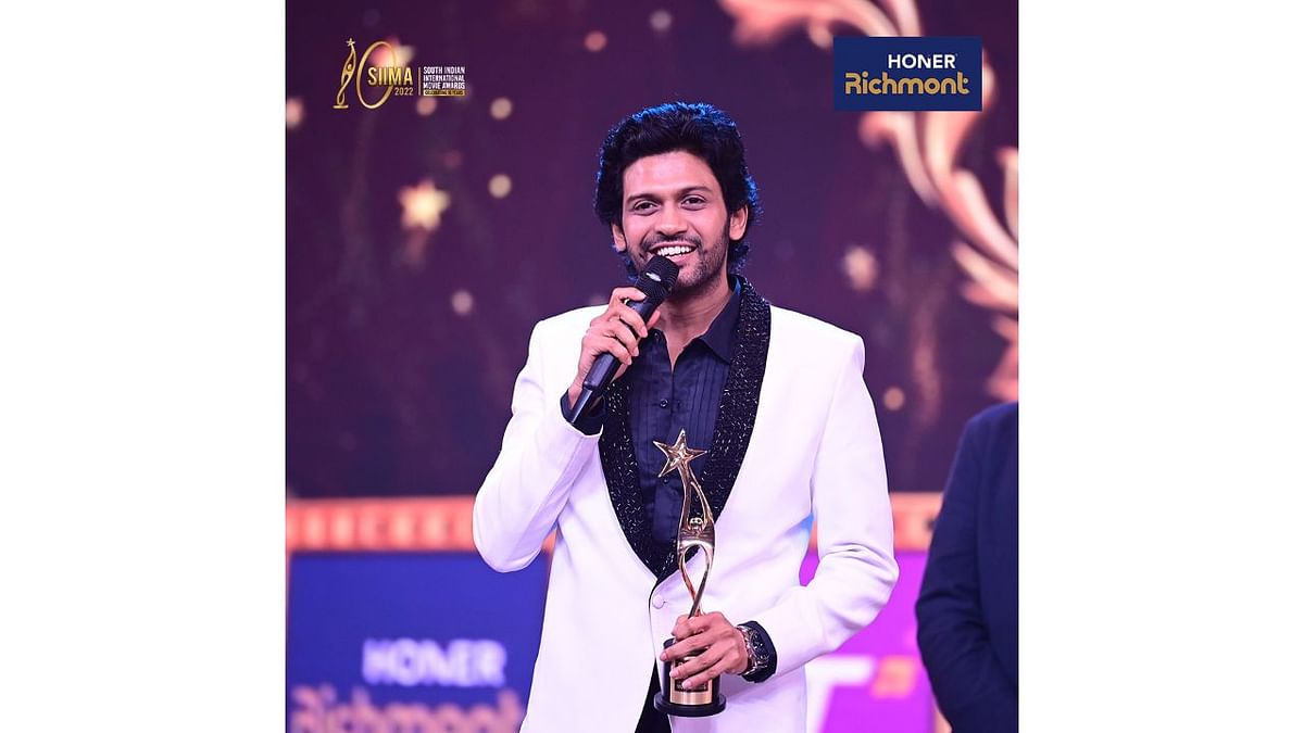 Best Actor in a Leading Role (Telugu) - Critics - Naveen Polishety for Jathi Ratnalu. Credit: SIIMA