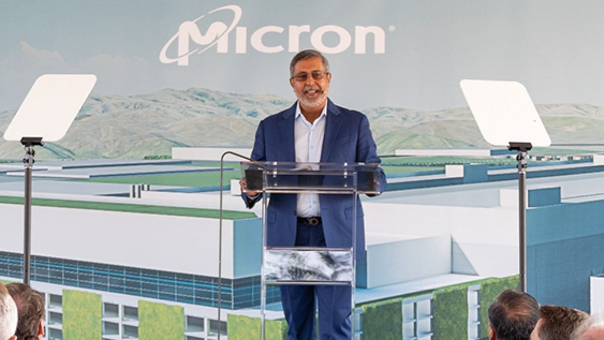 After an impressive career at SanDisk Corporation, Sanjay Mehrotra took charge of Micron Technology as its CEO in May 2017. Credit: Twitter/MicronCEO