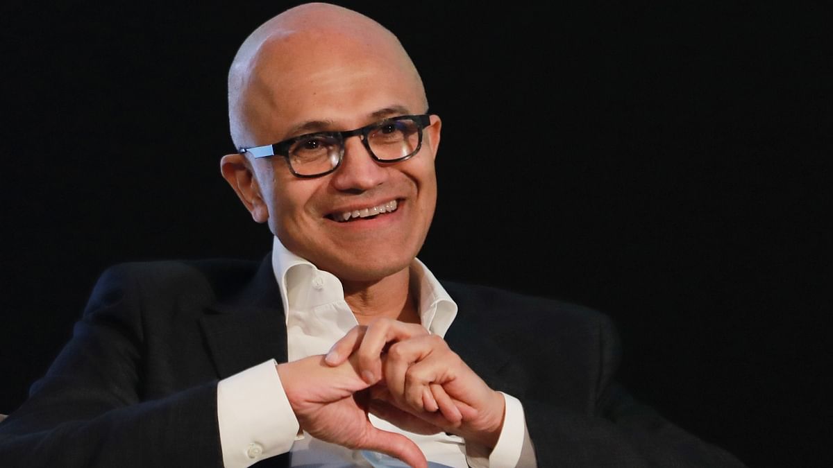 Satya Nadella succeeded Steve Ballmer as Microsoft CEO in 2014. He is only the third leader in the company's 39-year history. Credit: Reuters Photo