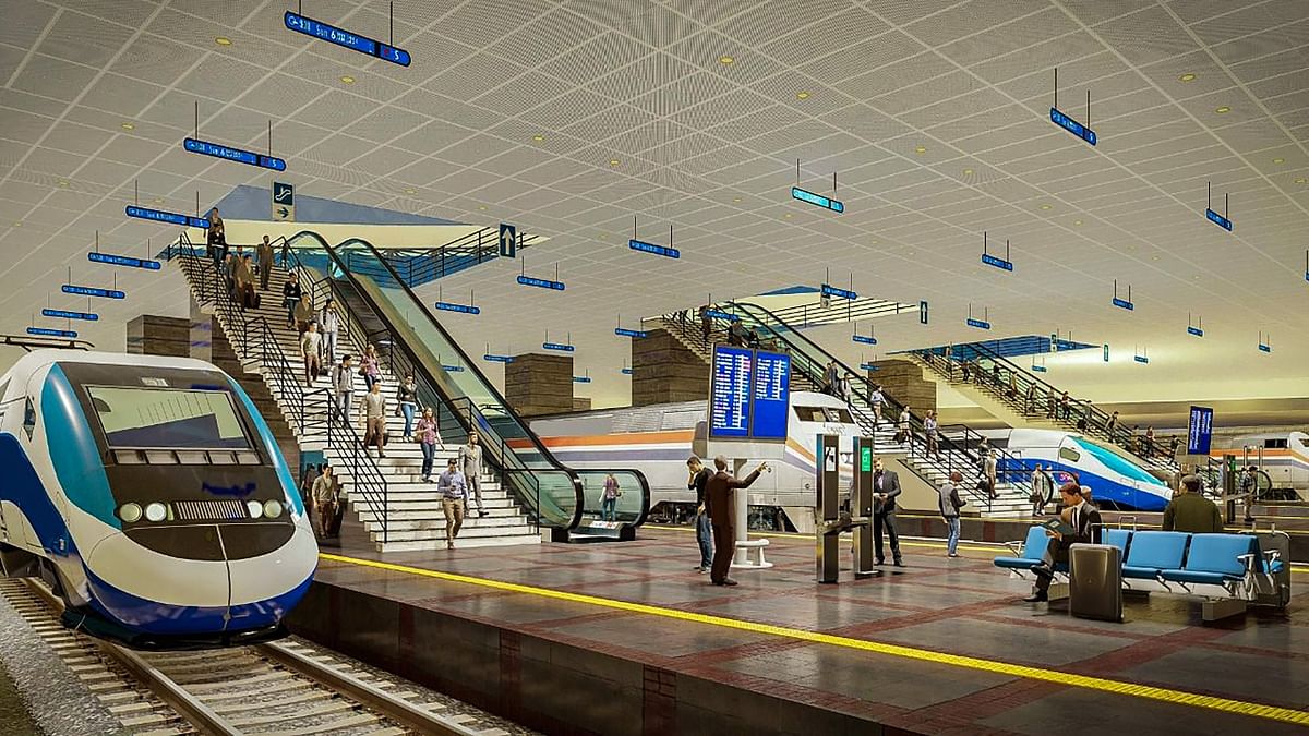 The Union Cabinet has approved Rs 10,000 crore for the redevelopment of New Delhi Railway Station along with Ahmedabad and Mumbai's Chhatrapati Shivaji Maharaj Terminus railway stations, Information and Broadcasting Minister Anurag Thakur said. Credit: PMO