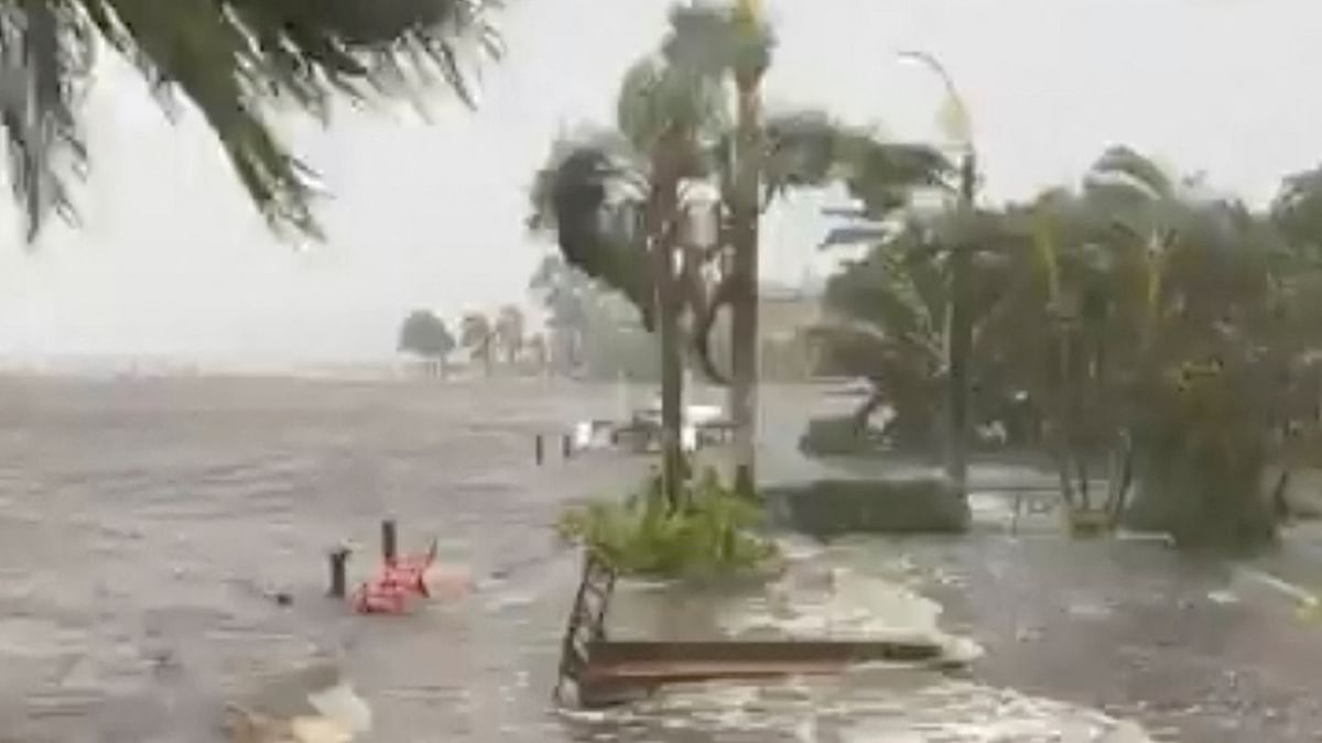 There were no official reports of storm-related fatalities or serious injuries. An unspecified number of people were known to be stranded and in need of help in 'high-risk' areas after choosing to ride out the storm at home rather than heed evacuation orders, but they were beyond the immediate reach of rescue crews, DeSantis said. Credit: Reuters Photo