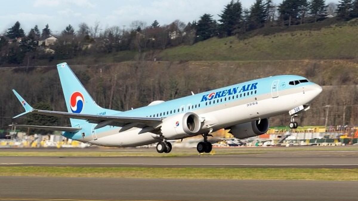 9 | Korean Air ranks ninth on the list and is the largest airline and flag carrier in South Korea based on fleet size, international destinations and international flights. Credit: Korean Air