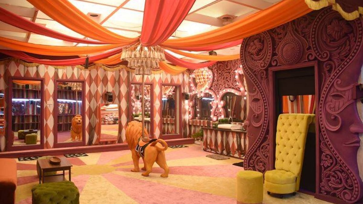 Art Director Omung and production designer Vanita said they have tried to bring out the world of fantasy, fun, sparkle, and magic with the interior of the house to revive the era of the circus. Credit: Colors TV