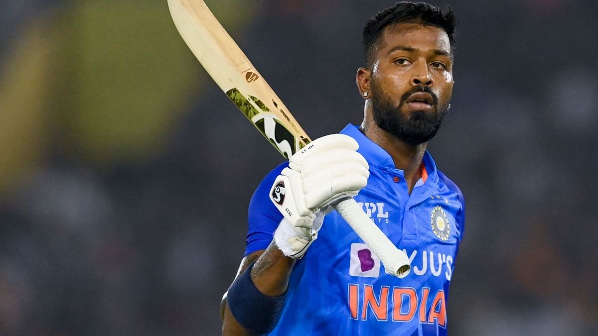 Hardik Pandya: All-rounder Hardik has enjoyed a wonderful run in T20Is thanks to some standout performances with both the bat and the ball this year. Over the past few months, Pandya has been playing a vital role for the Indian team after returning from injury with his all-around skills. Credit: AFP Photo