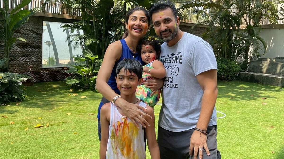 In February 2020, celebrity couple Shilpa Shetty and Raj Kundra had revealed that they became parents to daughter Samisha through surrogacy. Shetty and Raj Kundra have been married since 2009 and welcomed their son Viaan Raj in 2012. Credit: Instagram/theshilpashetty