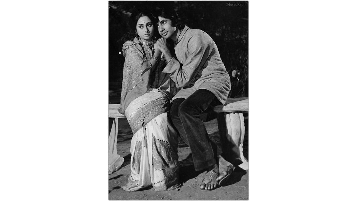 Big B with Jaya Bachchan in the Bollywood romance film 'Bansi Birju'. This was their film together but it was released only after 'Ek Nazar'. Credit: Moses Sapir